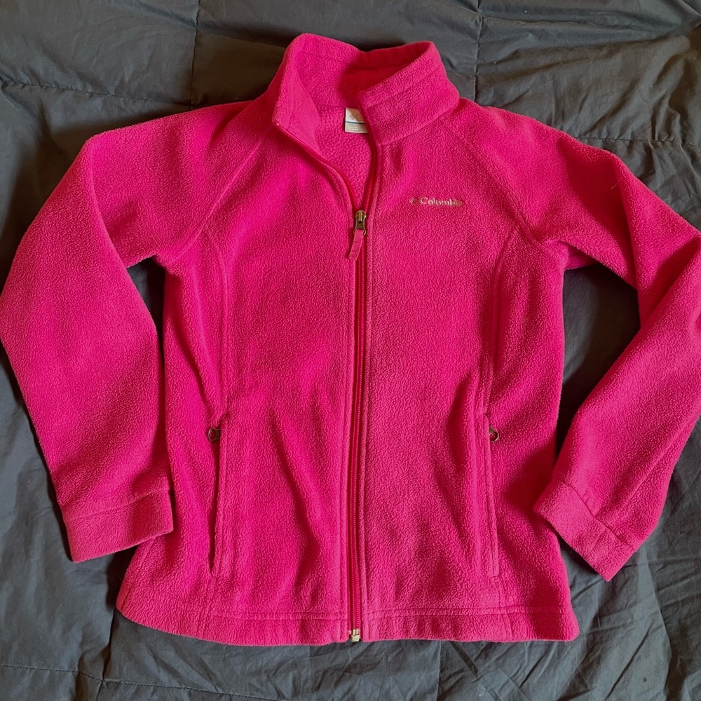 Girls Columbia Fleece Jacket 10/12